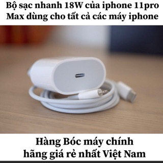 Bộ sạc nhanh Iphone 12 Promax/12 Pro/ 11 Promax/ 11 Pro/ Xsmax/X/8 Plus/8/7 Plus/ 7/6 Plus