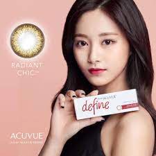 Kính áp tròng ACUVUE Define 1 ngày màu Radiant Chic - 1Day Acuvue Define - Lens Optic