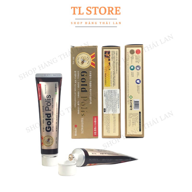 Kem đánh răng bảo vệ nướu, sạch mảng bám Kem đánh răng cao cấp GOLD POLIS 180g