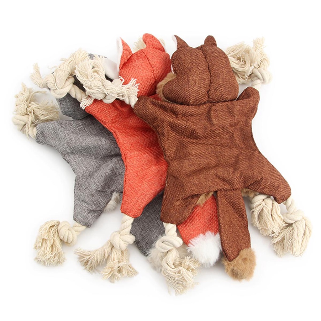 Đồ Chơi Dây Thừng Phát Ra Tiếng Kêu Vui Nhộn Dễ Thương Cho Cún Cưng