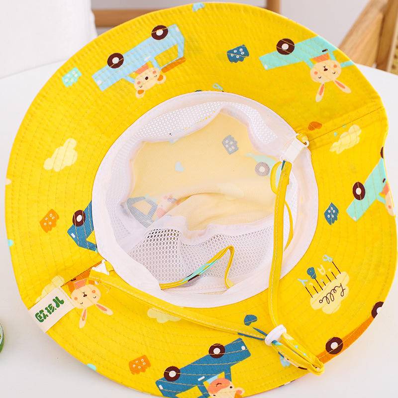 Nón Tai Bèo Phối Lưới Mỏng Thoáng Khí Thời Trang Mùa Hè Xinh Xắn Cho Bé