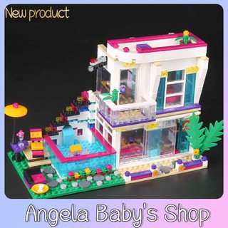 Compatible with Lego Lepin 01046 Friends Girl Livi's POP Star House Designer Toy Compatible Lego 41135