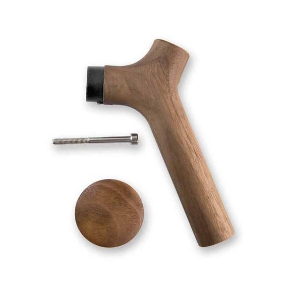 BỘ TAY CẦM GỖ THAY THẾ ẤM FELLOW – STAGG WOODEN HANDLE AND LID PULL KIT WALNUT