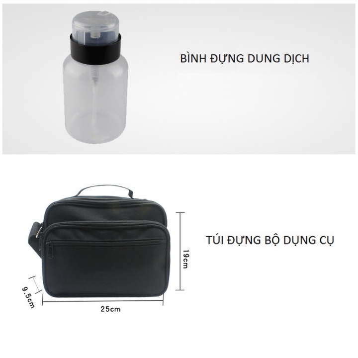 Bộ Dụng Cụ Thi Công Cáp Quang Cao Cấp 9 món + Tặng 1 Lọ Đựng Xăng Và Túi Đựng Gọn Gàng - Bảo hành 24 Tháng