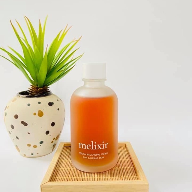 TONER THUẦN CHAY MELIXIR VEGAN BALANCING 150ml CHO DA DẦU MỤN