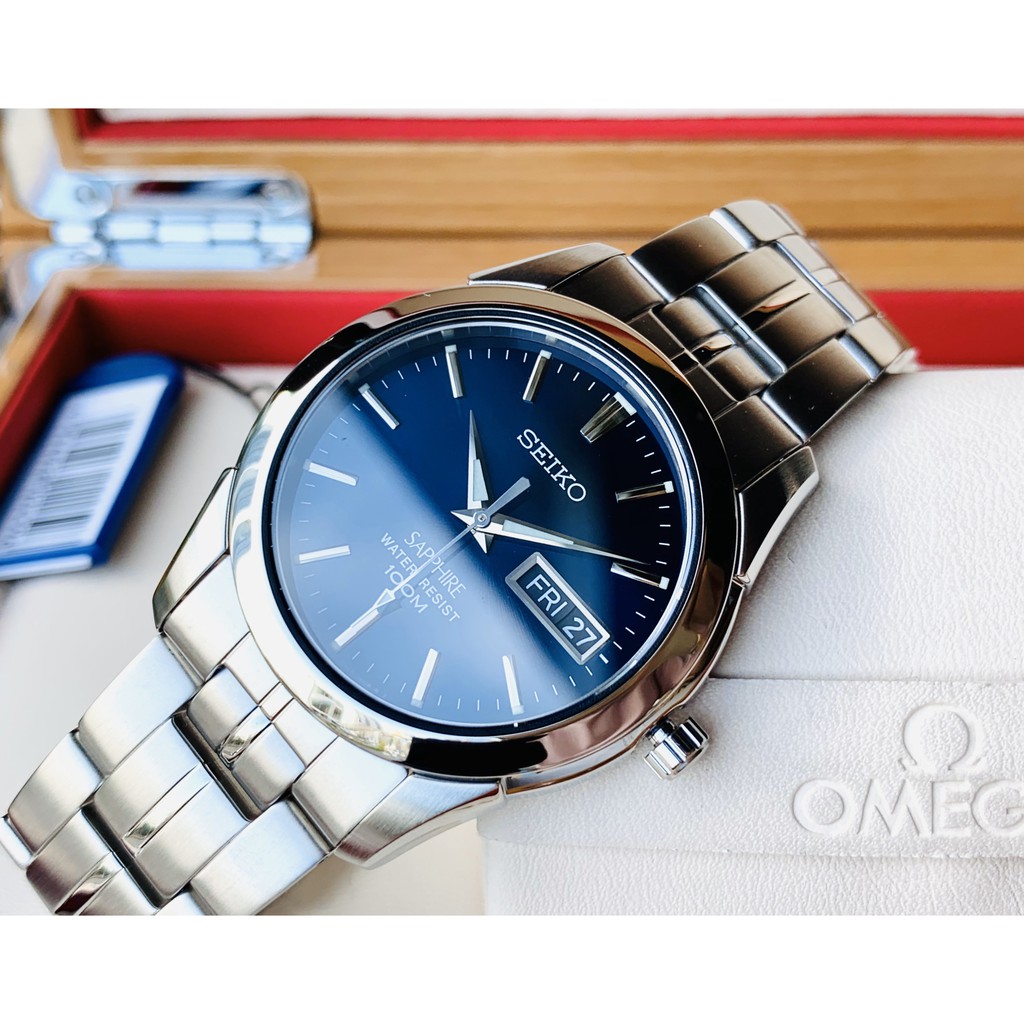 Đồng hồ nam Seiko SGG717P1 - Máy Quartz pin - Kính Sapphire