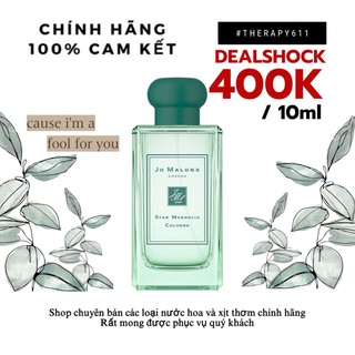 [𝗦𝗔𝗟𝗘]..::✨Nước Hoa  STAR MAGNOLIA JoMalone / Nước Hoa Nữ ✨::..