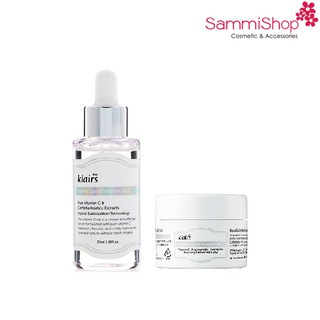 Combo dưỡng da trắng sáng Klairs Vitamin Duo Trial Kit