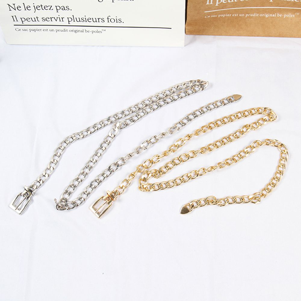 Chuỗi dây xích đeo thắt lưng quần loại khóa vuông/khóa tròn thời trang cho nam và nữ