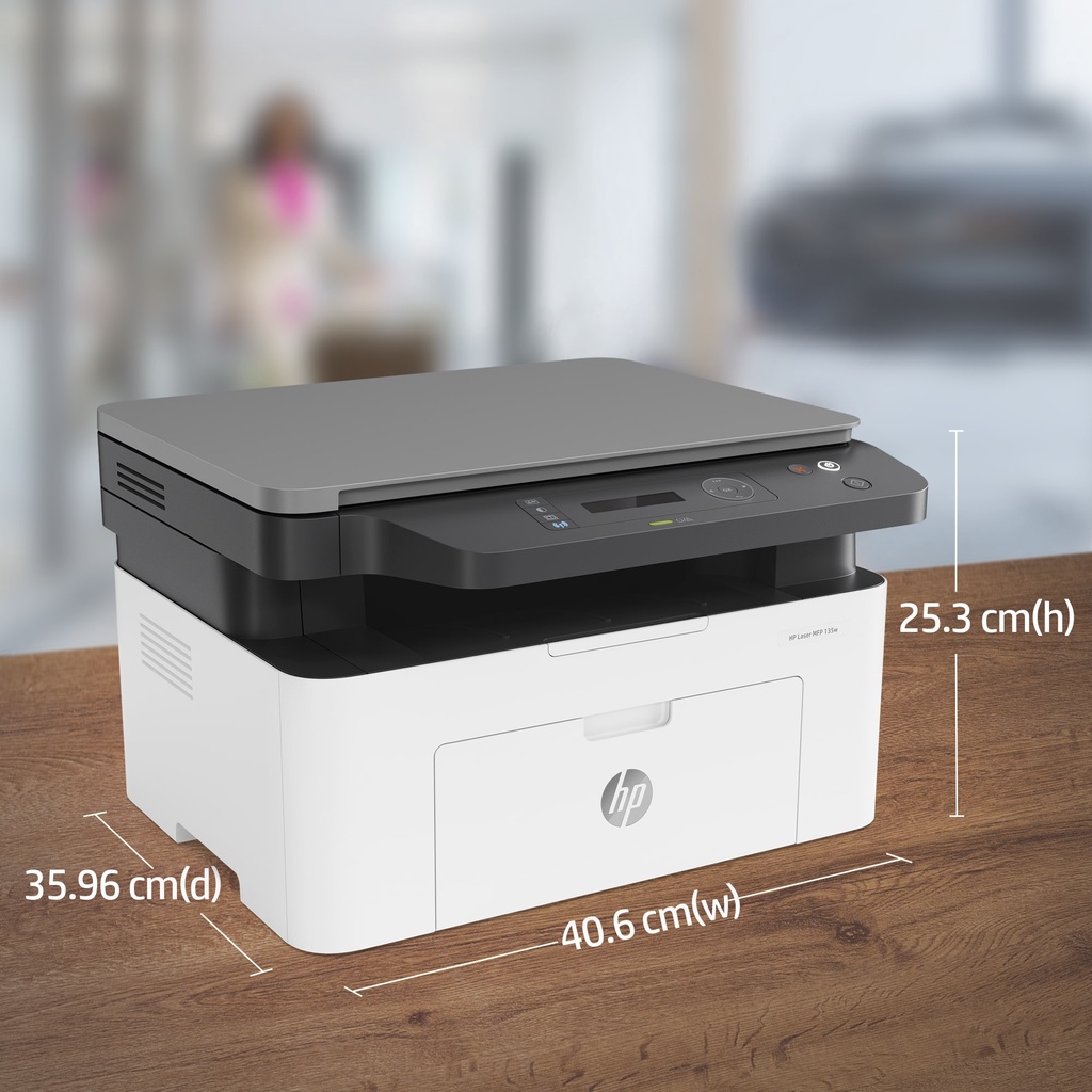 Máy in đa chức năng HP LaserJet MFP 135w (In, Photocopy, Scan, Wifi) (4ZB83A) - Chính hãng