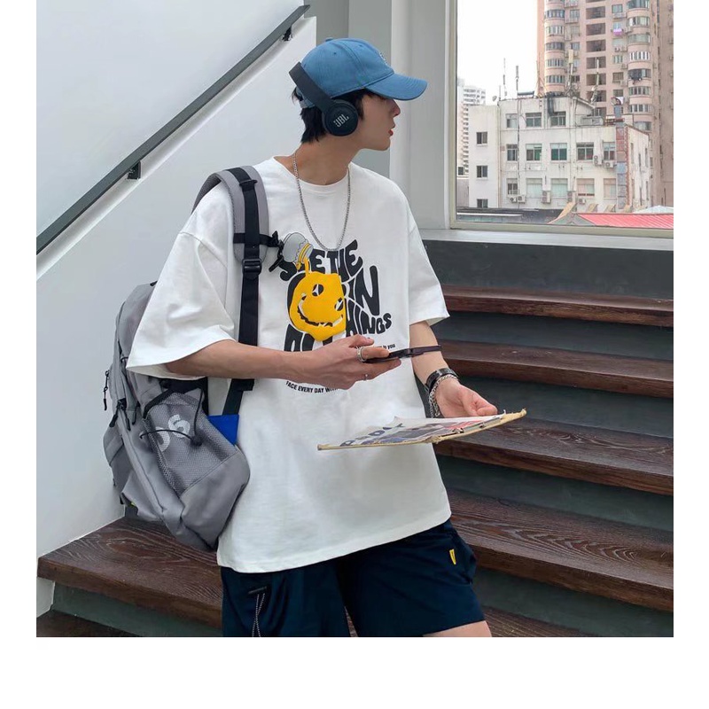 Áo Thun Nam Nữ Unisex - Áo Phông Form Rộng Phong Cách Hàn Quốc