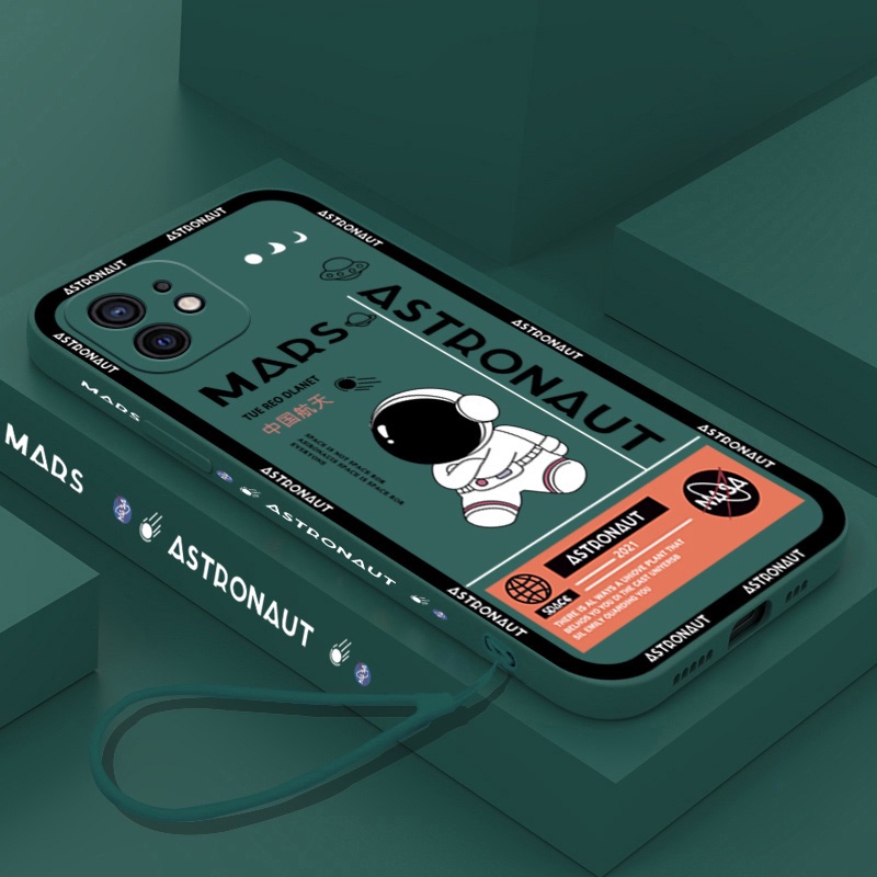Ốp Điện Thoại TPU Mềm Chống Sốc Hình Nasa Cho iPhone X XR XS Max 6 6s 7 8 Plus SE 2020 2022