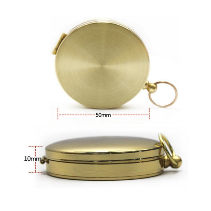 LA BÀN ĐỒNG NẮP GẬP ĐƠN GIẢN - 120