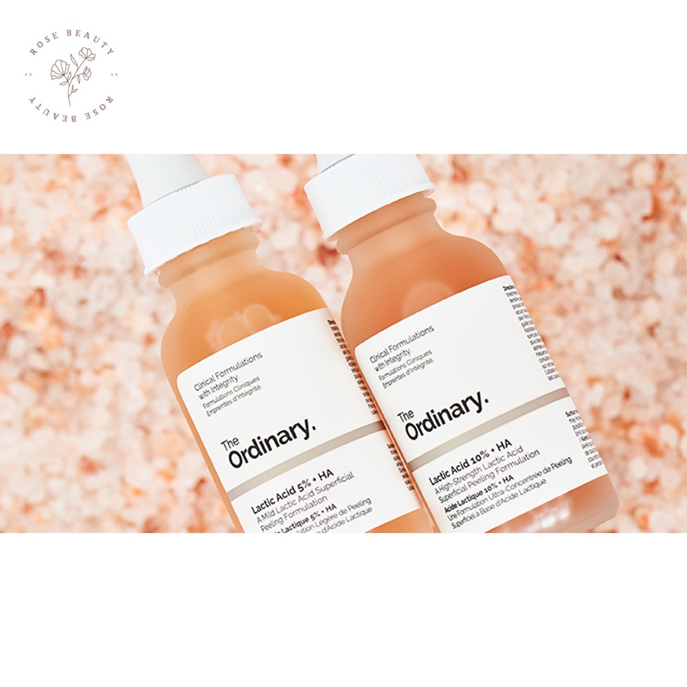 Serum The Ordinary Lactic Acid 5% - 10%+ HA tẩy tế bào chết 30ml