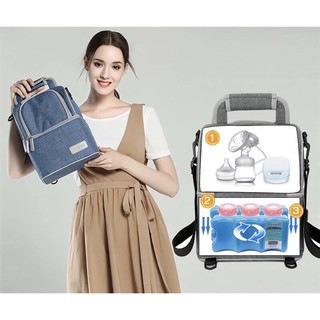 BA LÔ BỈM SỮA GIỮ NHIỆT VCOOL