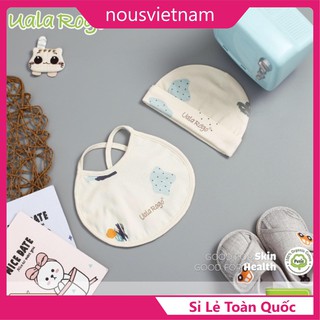 Uala rogo - sét mũ yếm hoạ tiết petit