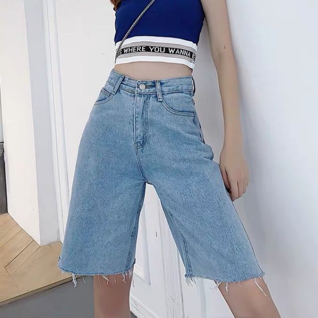 (33-35) Quần jean ngố Bigsize có ảnh thật