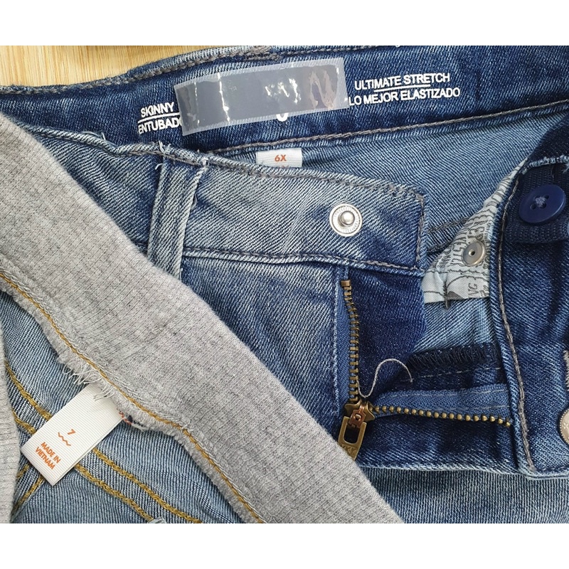 Quần jean dài bé gái