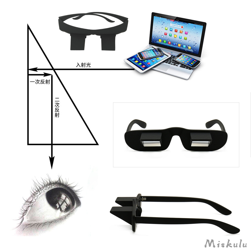 Mắt Kính Lười Đọc Sách Xem TV Trong Giường Khi Nằm Trên Giường