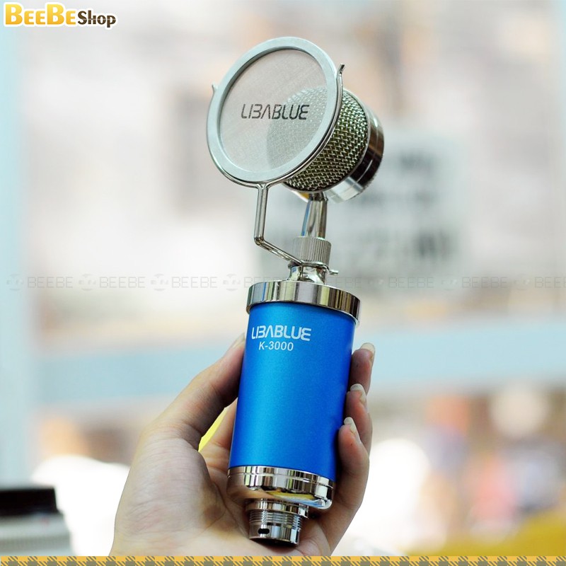 Mic Thu Âm và Hát Online - Libablue K-3000