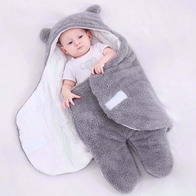 Túi Ngủ Dày Dặn Ấm Áp Chống Sốc Dành Cho Bé Sơ Sinh