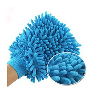 Găng tay lau xe hơi bằng sợi microfiber chuyên dụng tiện lợi