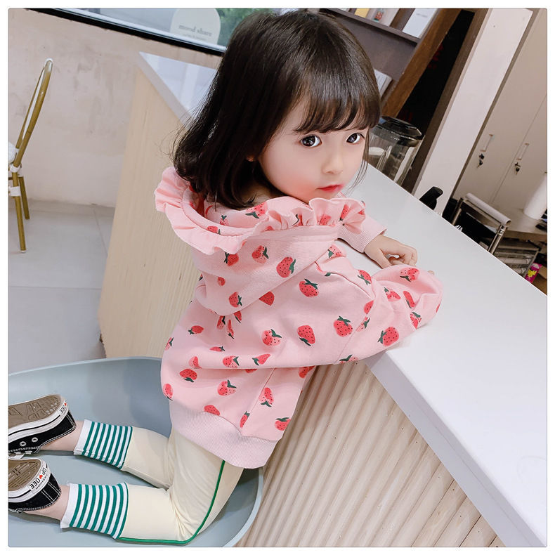 Áo sweater phong cách Hàn Quốc thời trang mùa thu cho bé gái