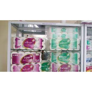 Giấy vệ sinh Hà Nội cao cấp 3 lớp siêu dai không lõi trọng lượng 1,6kg/bịch