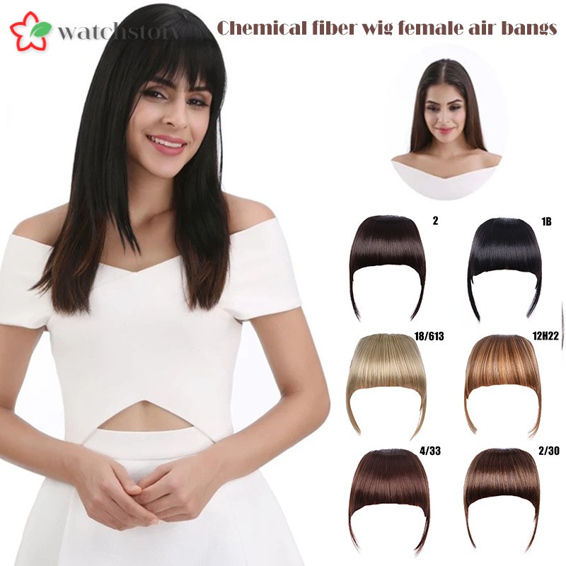 Tóc Mái Giả Có Kẹp