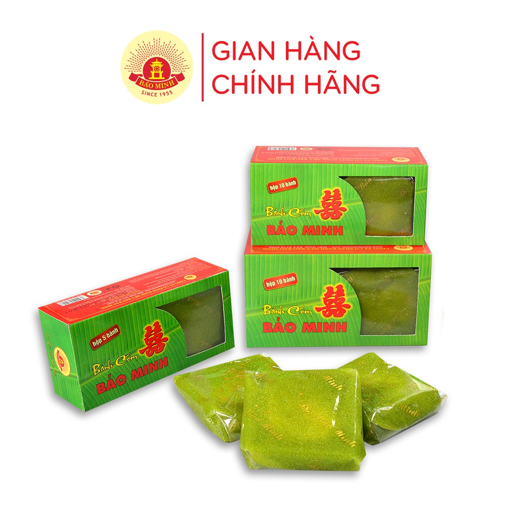 Mã GROXUAN1 giảm 8% đơn 150K Bánh cốm hộp Bảo Minh 10 cái 500g