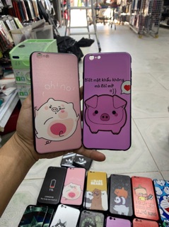 Ốp Iphone6Plus,7Plus/8Plus dẻo viềng in hình kute