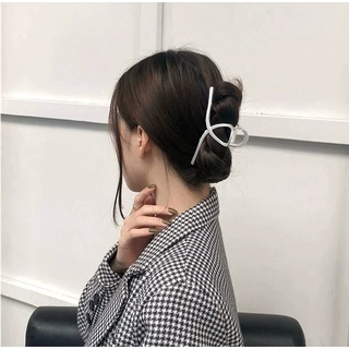 Kẹp tóc càng cua trơn basic - kẹp tóc nữ - kẹp tóc kim loại