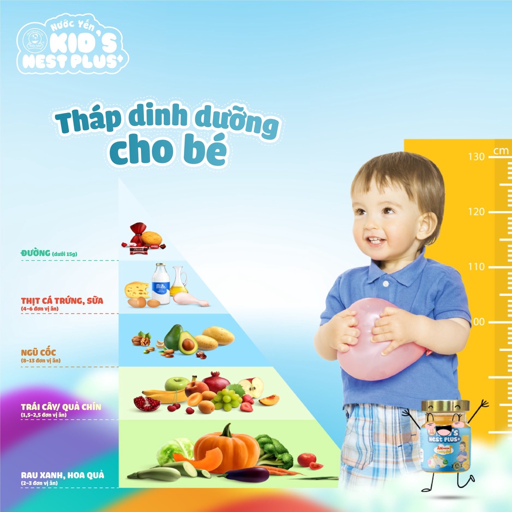 Combo 3 Hộp Nước Yến Sào Trẻ Em Kid's Nest Plus  _ Dùng cho bé từ 1 tuổi