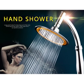 Bộ sen tắm tăng áp 9002 ( Tay sen tăng áp + dây sen inox + đế cài sen )