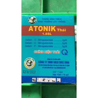 Sản phẩm giúp sinh trưởng cây trồng atonik thái gói 12ml