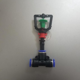 Béc phun sương tưới cây xòe 360 độ dùng ống 8mm