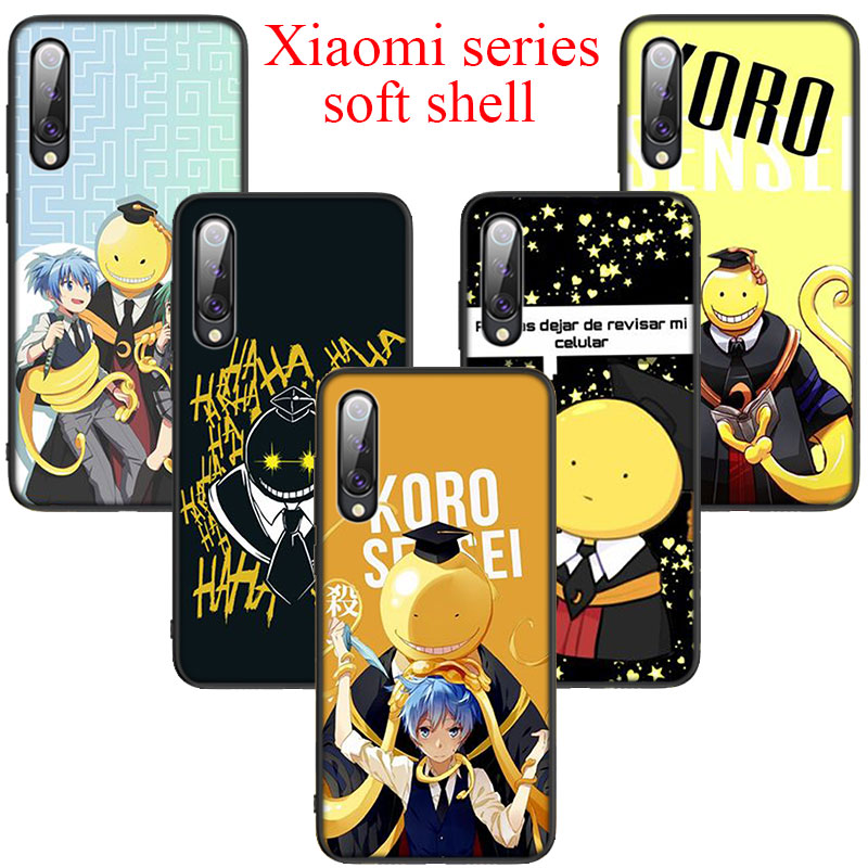 Ốp Điện Thoại Mềm Hình Koro Sensei Cho Redmi 9 9a 9c Note 9 Pro Max 9s