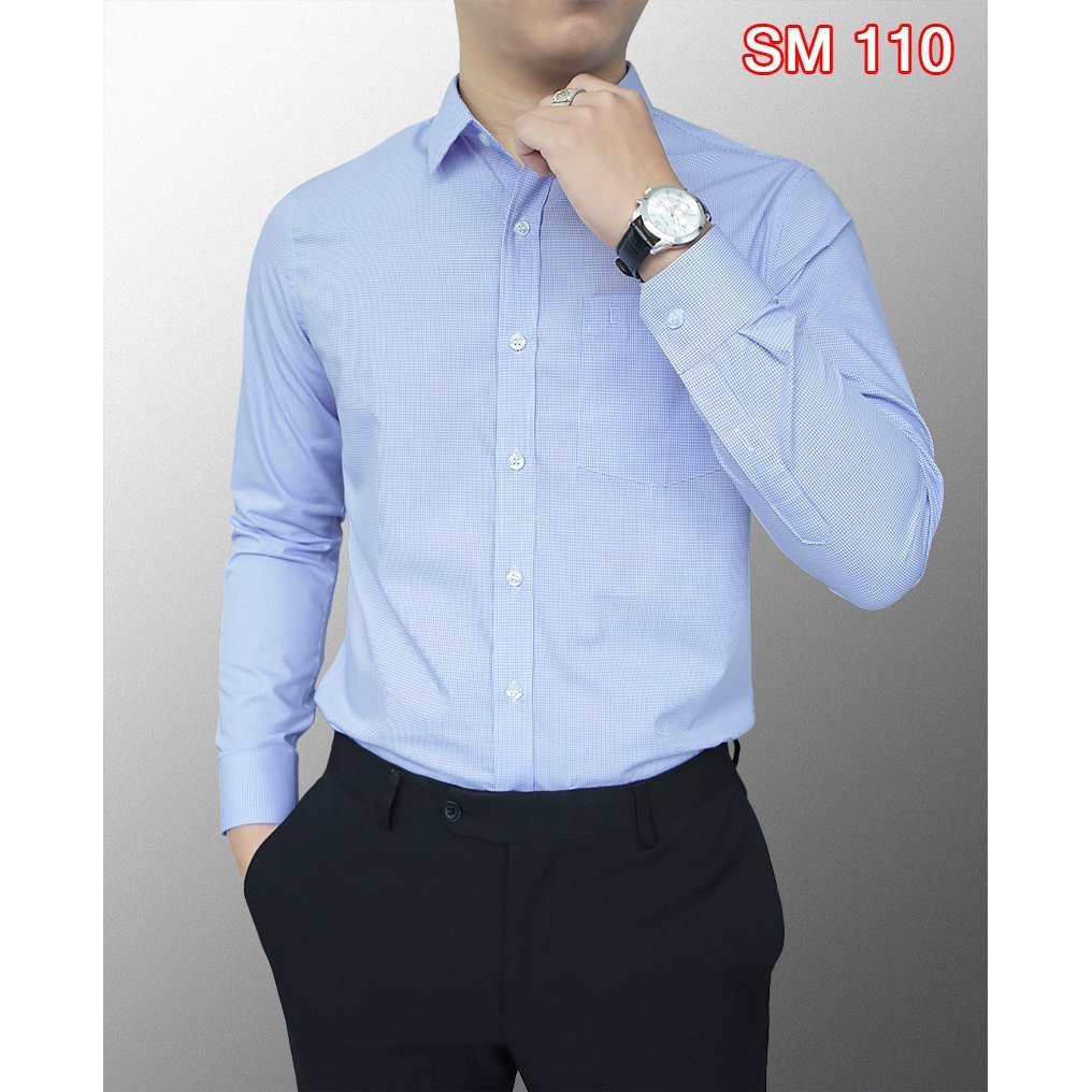 Áo sơ mi nam công sở cao cấp LDL, sơ mi nam dài tay kẻ sọc,  đơn giản, tinh tế và lịch sự | BigBuy360 - bigbuy360.vn