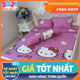 Set 3 món ga gối hello kitty karo