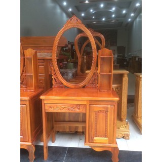 Bàn trang điểm gỗ tràm bông vàng