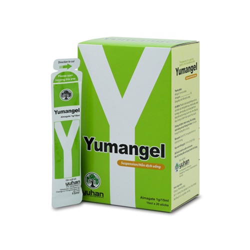 Yumange.l sữa dạ dày chữ y - Hộp 20 gói