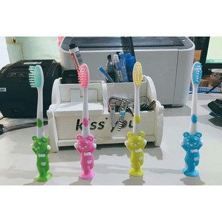 Set 4 bàn chải đánh răng xuất Nhật cho bé