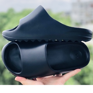 Dép quai ngang nam nữ bánh mì YZ Slide [Freeship + hộp] MÀU đen, chất xin