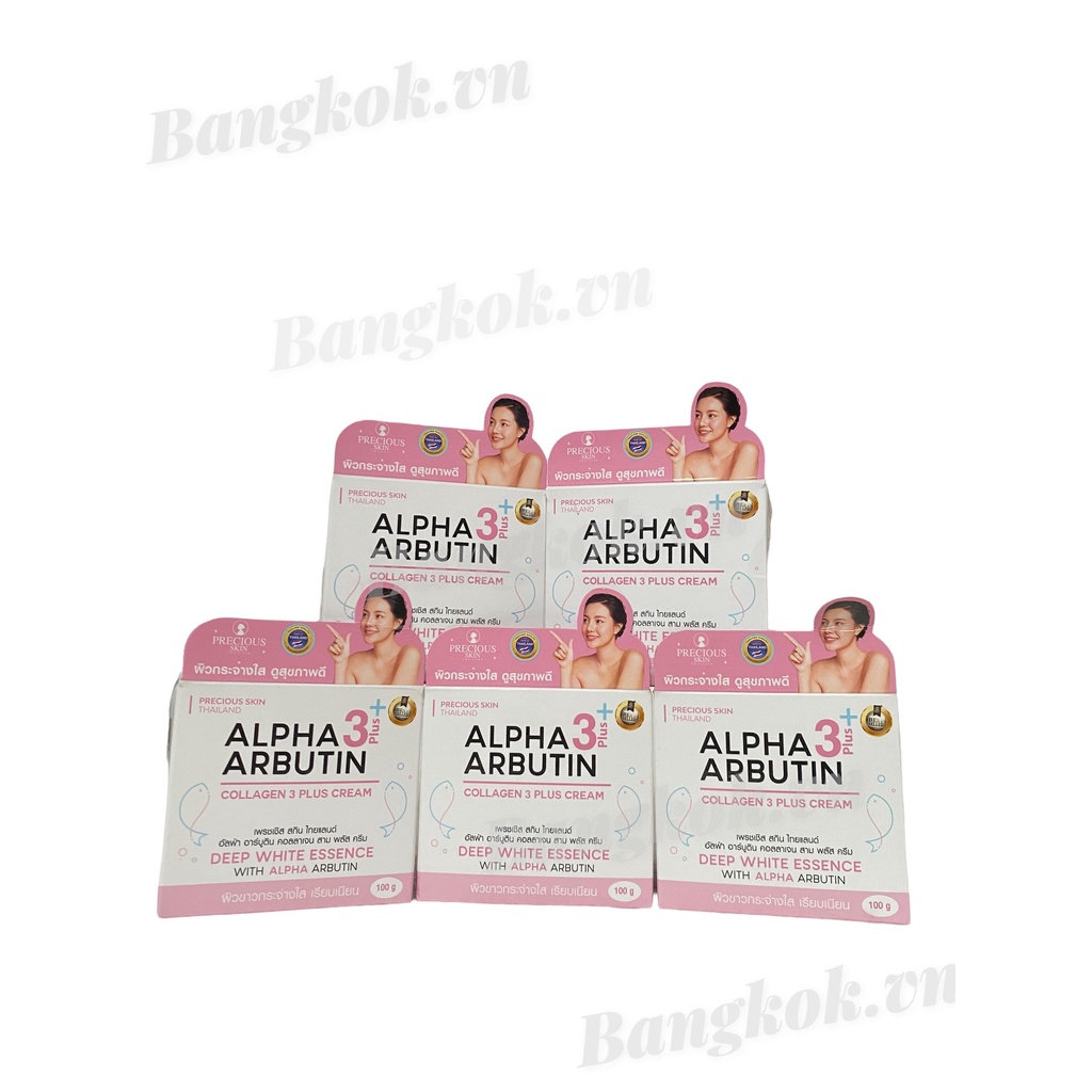 Kem kích trắng da Alpha Arbutin Collagen 3+ Plus Mới