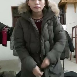 Ao phao lông vũ dáng dài