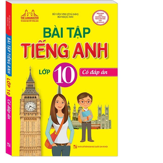 Sách - Combo Em Học Giỏi Tiếng Anh Lớp 10 - Tập 1 + tập 2 + Bài Tập Tiếng Anh Lớp 10 ( tặng sổ tay)