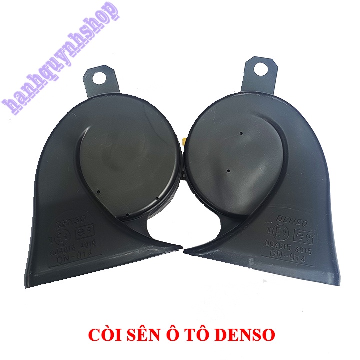 Bộ 2 Còi sên DENSO dành cho ô tô 12V kêu to
