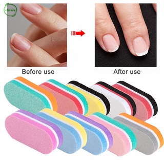 Dụng Cụ Dũa Móng Tay Hai Mặt Bằng Mút Xốp Màu Sắc