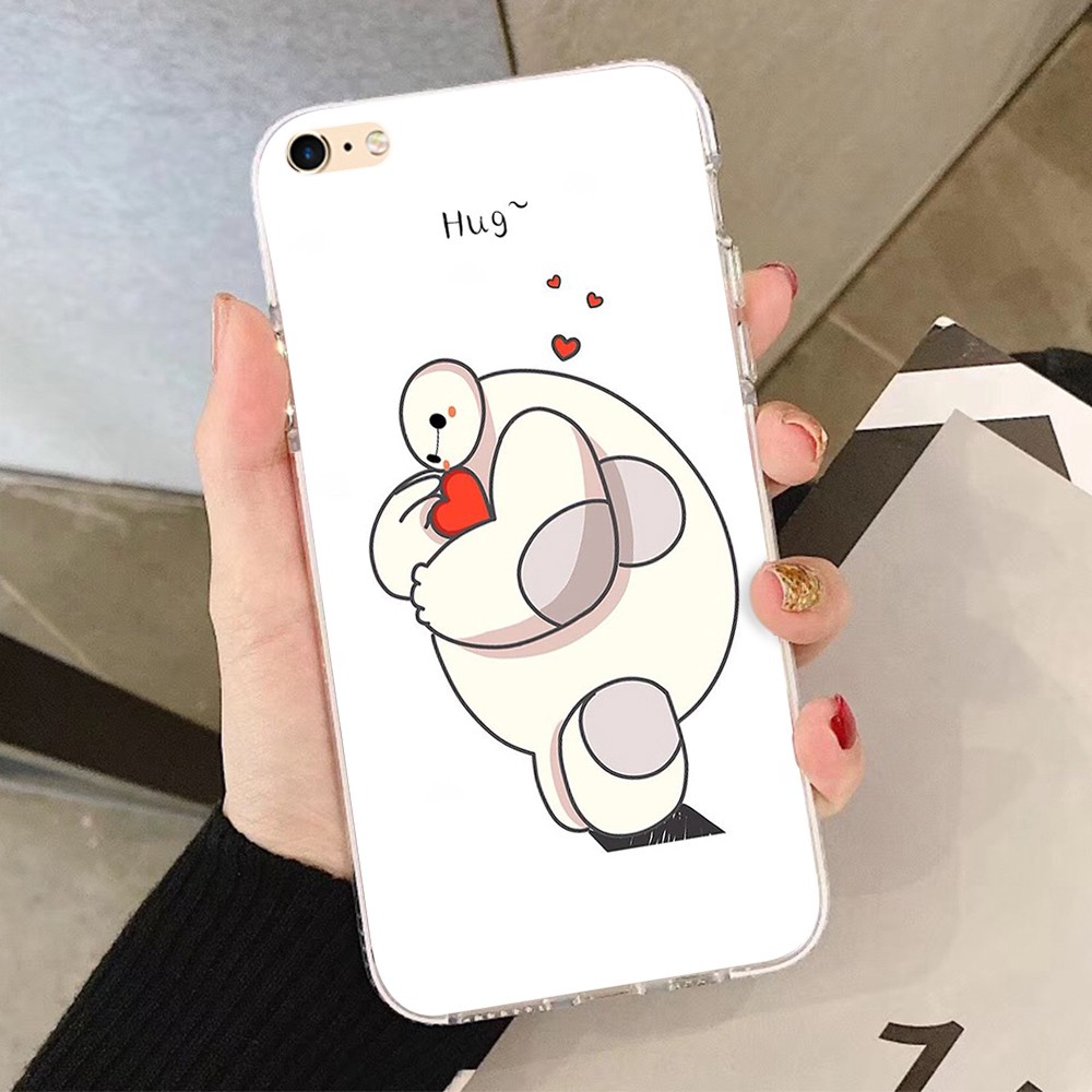 Ốp Điện Thoại Mềm Trong Suốt Hình Baymax Big Hero Cho Asus Rog Phone 7 Pro 6 6z 5 5z 3 Zoom 3 Strix Ii Live L1 28gt