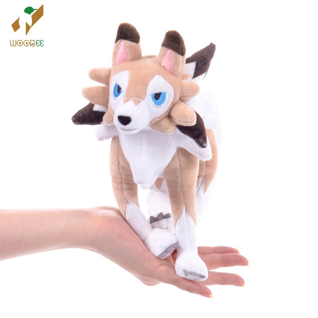 Gấu bông pokemon sói Lycanroc 25cm hàng Nhật